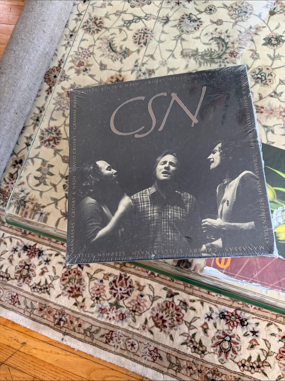 CSN Vinyl Record Album - Black Cover